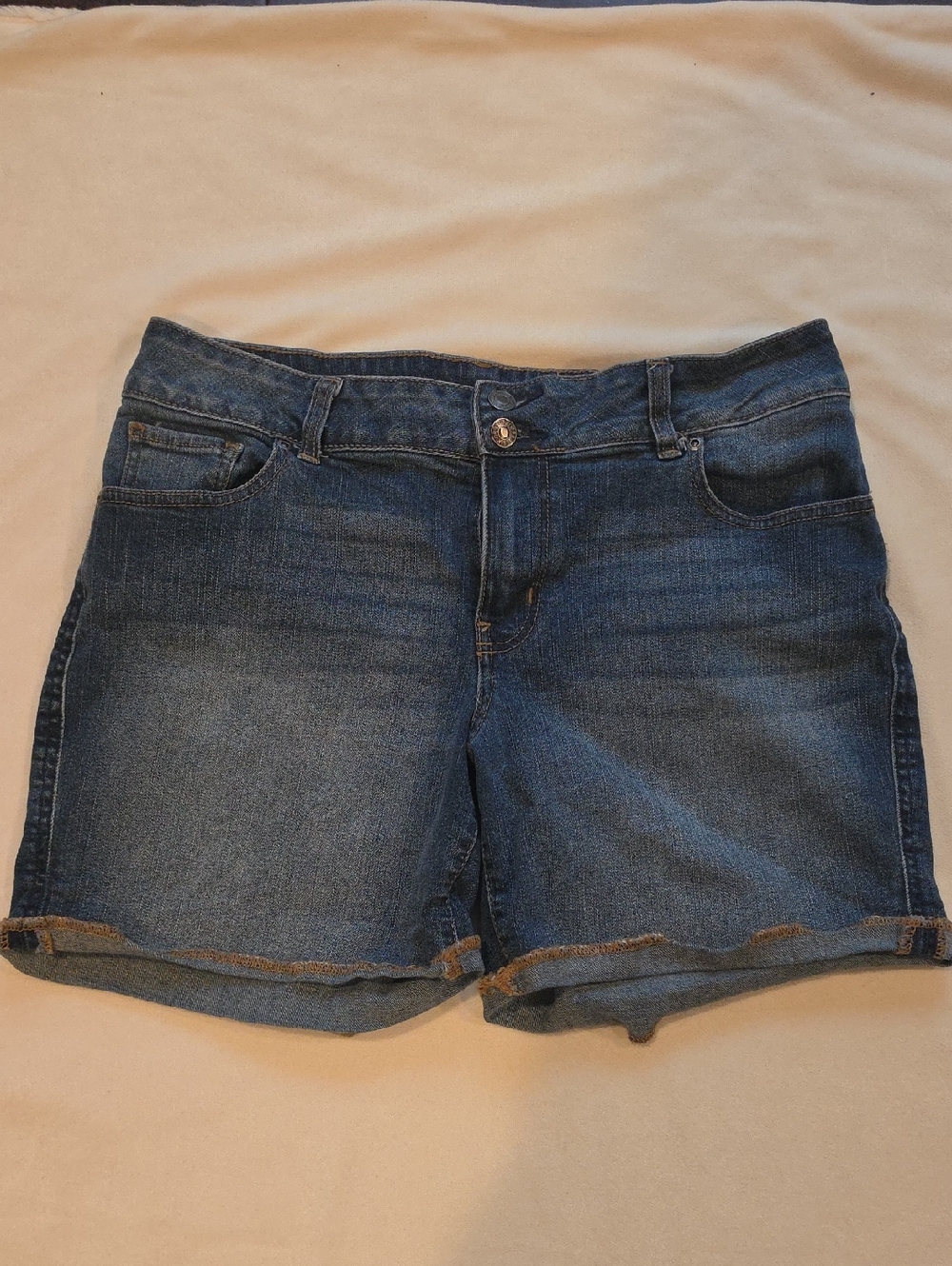 Maurices Dark Denim Shorts